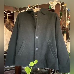 1 Madison Lined Wool Buttoned Peacoat with pockets & slit in back (Teen Girl)